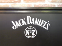 品番0055　看板　Jack Daniels old No7　ジャック ダニエル オールドNo7　サイン　ブラック　埼玉店