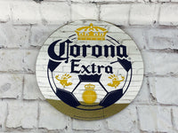品番0484　パブミラー　Corona Extra　コロナビール　壁掛　丸型　アート　ディスプレイ　看板　千葉店